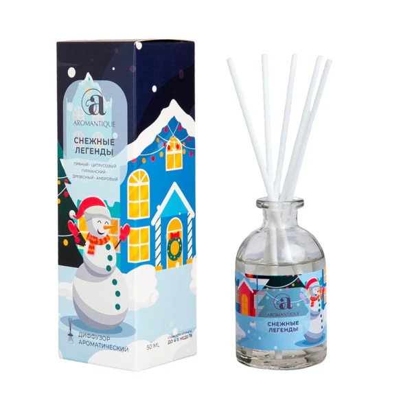 Аромадиффузор 50мл Aromantique НГ Снежные легенды АН4051 (10)