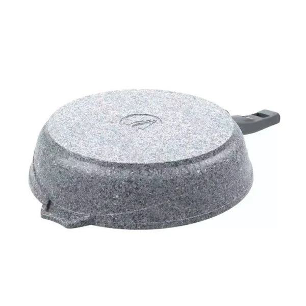 Сковорода 24см алюминий АП PREMIUM GREY без крышки (10)
