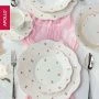 Тарелка мелкая 27см фарфор French rose обеденная FRR-09 (48)
