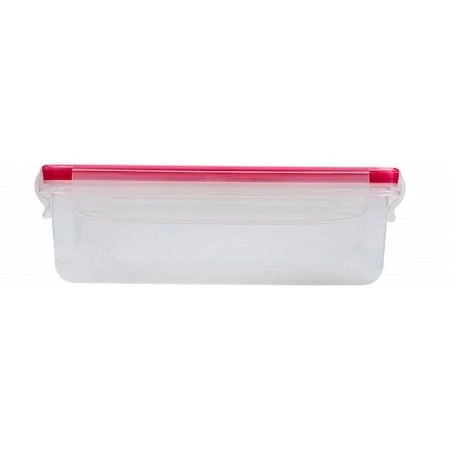 Контейнер пищевой 1л 201*131*64мм пластик ЭКСТРА ЛОК Light M герметичный красный (12)