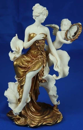 яяяСтатуэтка Кто на свете всех милее? 16*14*24см (8)