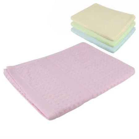 Полотенце бамбук 45*90см с хлопком рифленое LS-4147B