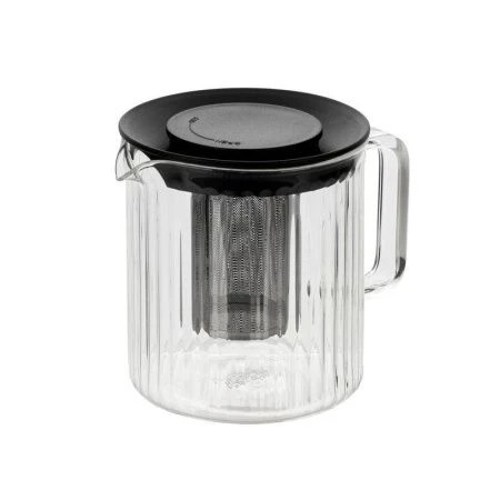 Чайник заварочный 1000мл стекло АЙН с мет.ситом (12)