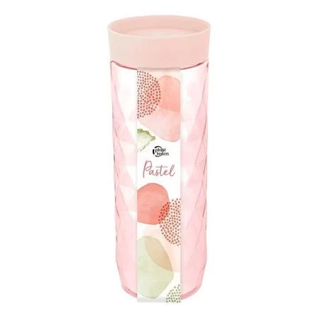 Банка для сыпучих продуктов 1,5л пластик Plast Team Pastel персиковая карамель (8)