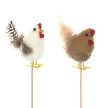 Стикер пасхальный Курица 5*7*27см, 2 вида (240)