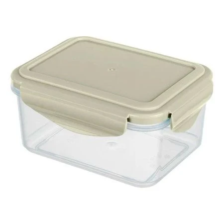 Контейнер пищевой СВЧ 500мл пластик SMART LOCK светло-серый 105*135*70мм (24)