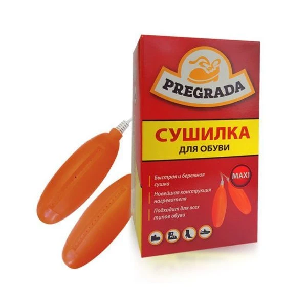 Сушилка для обуви электрическая  пластик 220В/50Гц PREGRADA MAXI (12) Сушилка для обуви электрическая  пластик 220В/50Гц PREGRADA MAXI (12)