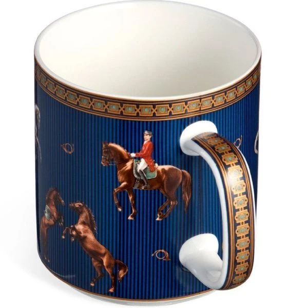 Кружка 400мл фарфор Horse club (36)