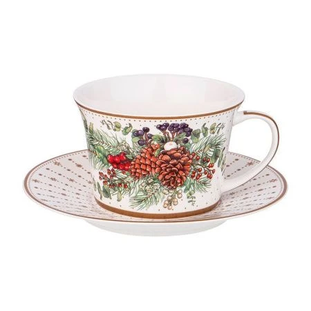 Чайный набор 2пр фарфор Celebration на 1 персону 250мл (24)