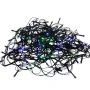 Гирлянда эл. вьюн 10м СНОУ БУМ 200LED, мультицвет, 8 реж., ПВХ черный, коннектор, 220В