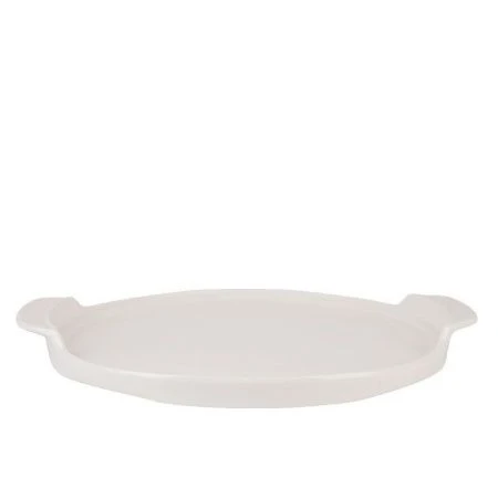 Блюдо 24,5*22*17см фарфор Naturel с крышкой подар.уп. (4)