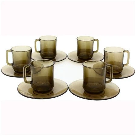 Чайный набор 12пр стекло BASILIСO на 6 персон 240мл (1)