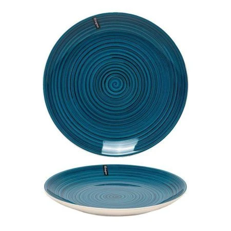 Тарелка мелкая 27см керамика Аэрография ВЕЧЕРНИЙ БРИЗ обеденная (6/24)