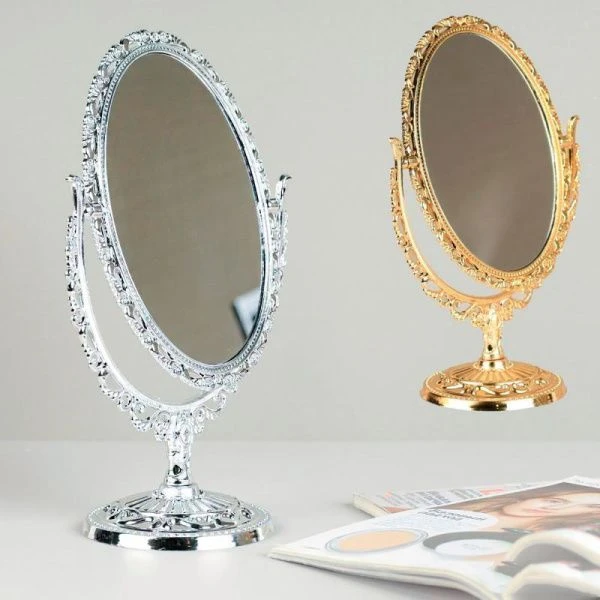 Зеркало настольное 30*18см пластик CW419-19 (48)