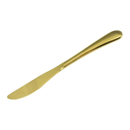Ножи столовые набор 6шт 23*2,2см нерж.сталь Gold V (вес 1шт 43,2г) S234/JC-15688 (100)