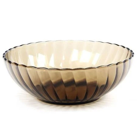 Салатник 850мл 20см стекло ELICA дымка (6)