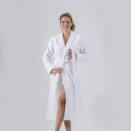 Халат махровый Karna NORA белый M