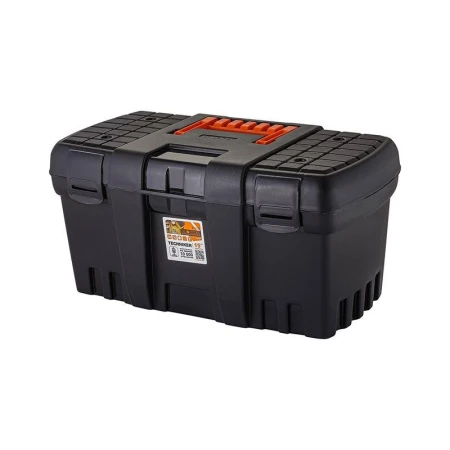 Ящик для инструментов 380*210*195мм пластик Techniker 15" черный (20)