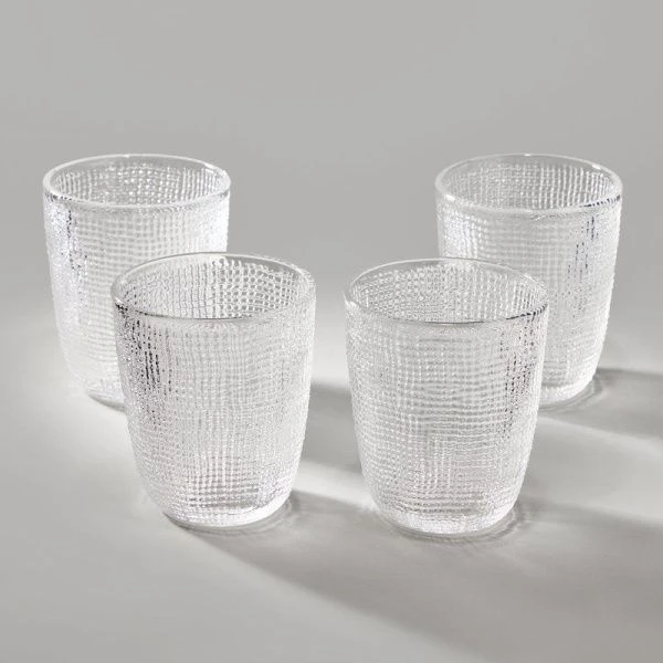 Стаканы набор 4шт 300мл стекло Tempo (6)