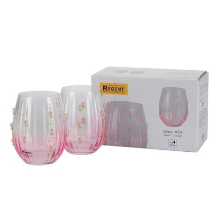 Стаканы набор 2шт 590мл стекло ASTI 81-806 (12)