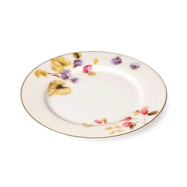 Тарелка мелкая 19см фарфор BERRIES десертная TDP604 (24) ВЫВОД