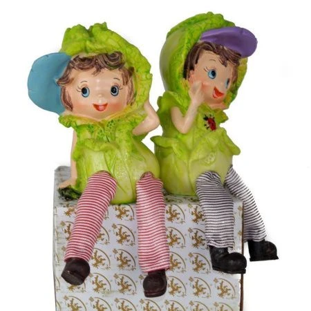 яяяСтатуэтка с висячими ножками Ребятки-капустятки 14см