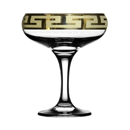 Бокалы для мартини набор 6шт стекло ГРЕЧЕСКИЙ УЗОР EAV03-136/S/Z/6 (6)