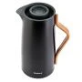 Термос-кувшин 1л пластик стекл.колба черный арт.101328 (12)