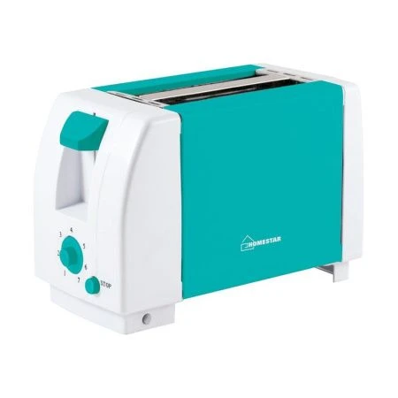 Тостер 750Вт HOMESTAR HS-2002 цвет: бирюзовый