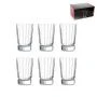 Стаканы набор 6шт 360мл Хрусталь МАКАССАР высокие Q4340 (4)