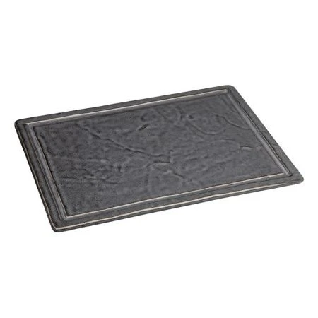 Блюдо 33,5*24см фарфор URBANO серый прямоугольное [10974cem] (3)