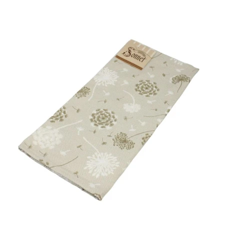 Полотенце кухонное 45*70см (+/-10см) рогожка ПЕРВОЦВЕТ с каймой LeSonnet арт. 19