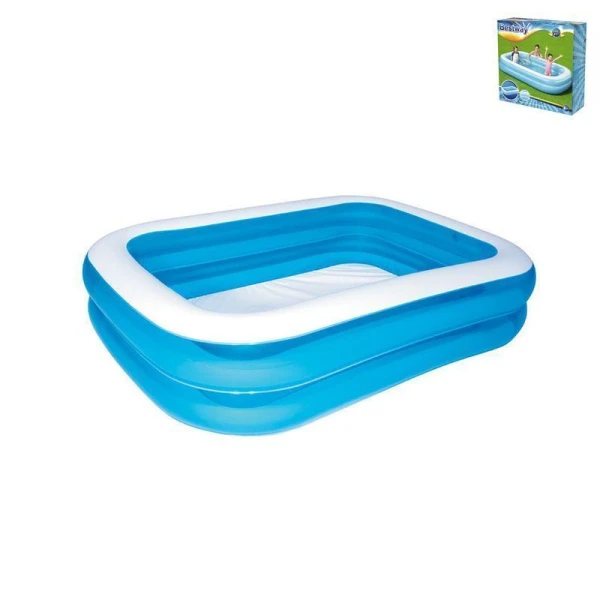 Бассейн надувной прямоугольный ПВХ 262*175*51см 778л 54006 (3)