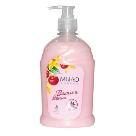 Мыло жидкое 500мл Ваниль и вишня (12)