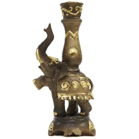 яяяПодсвечник на 1свечу Слоник 22*11*9см GF13-03