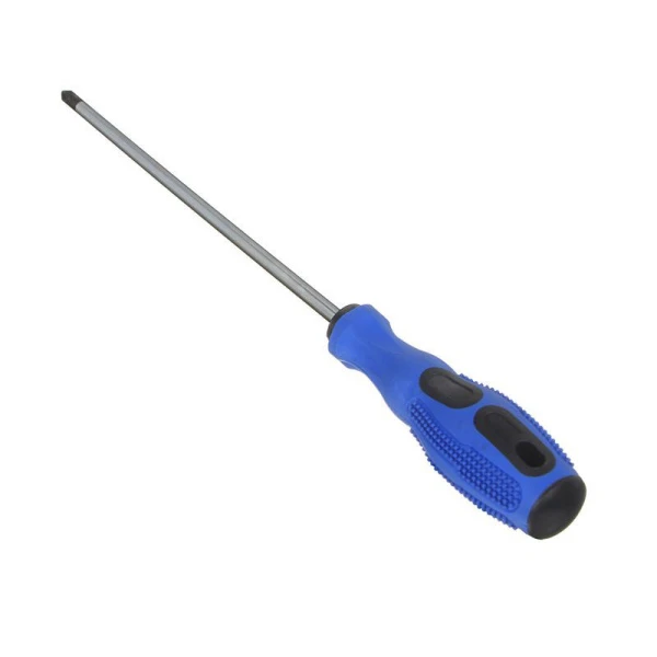 Отвертка с прорезиненной ручкой PH2 2*200мм "Любитель" РОКОТ (360)