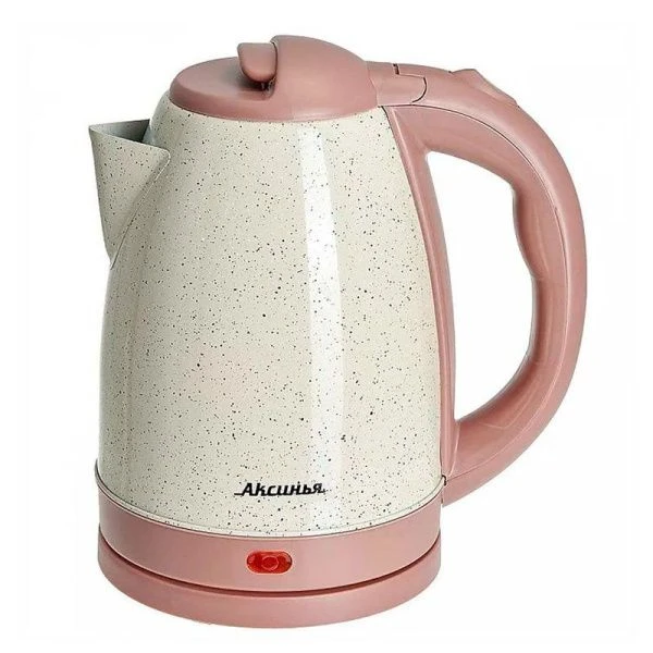 Чайник электрический 1,8л нерж.сталь 1500Вт АКСИНЬЯ КС-1007 бежевый (12)
