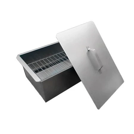 Коптильня двухъярусная 500*270*175*0,8мм нерж.сталь с поддоном КПН31 (1)