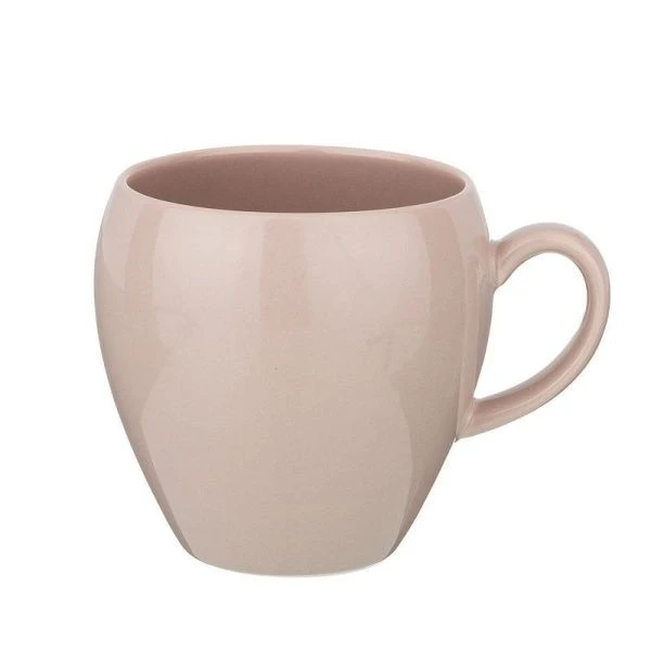 Кружка 490мл фарфор Fusion пудровая (2/32)