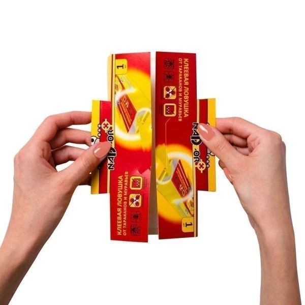 Ловушка клеевая для тараканов и муравьев 1шт Nadzor (100)