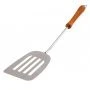 Лопатка кулинарная 36*8*2см хром с деревянной ручкой (12/144)
