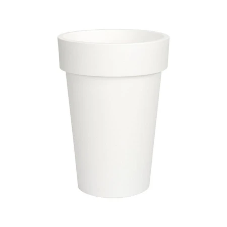 Кашпо 50л 41,5*55,5см пластик ЛОФТ ЛОНГ белый (4)