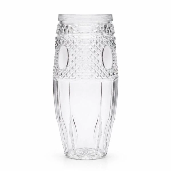 Ваза для цветов 26см стекло ФЛОРА (6)