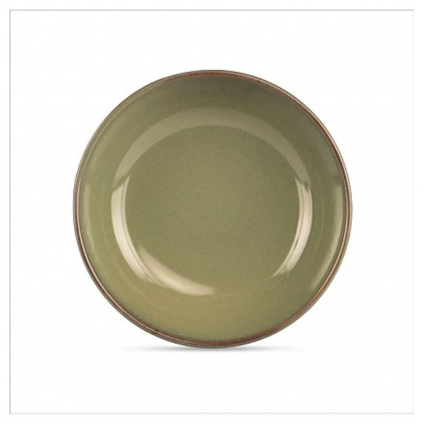 Тарелка глубокая 750мл 22см фарфор HELEZONE GREEN суповая DMD083 (12) ВЫВОД