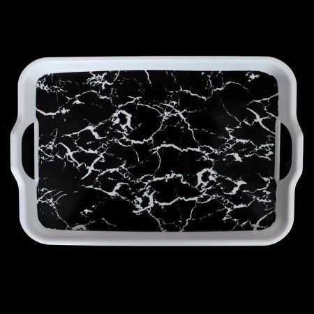 Поднос 33*22см пластик прямоугольный с ручками 3222 (100) Поднос 33*22см пластик прямоугольный с ручками 3222 (100)