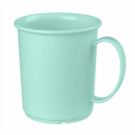 Кружка детская 180мл пластик зеленая (18)