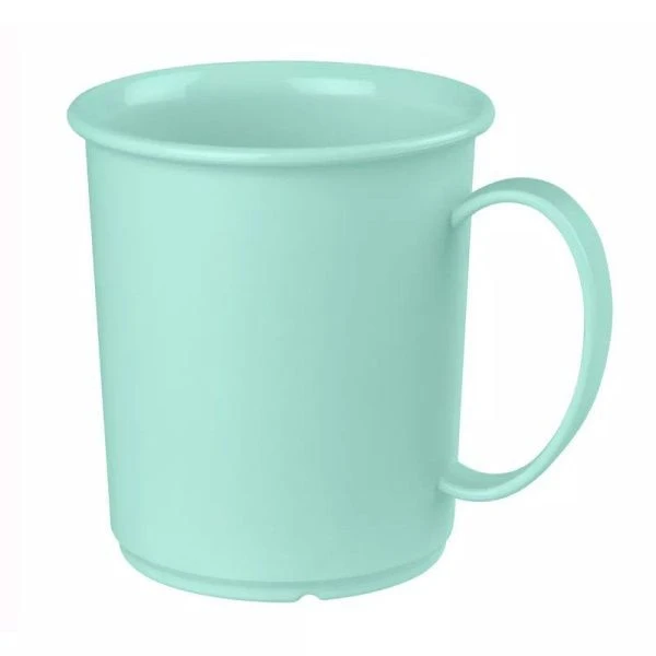 Кружка детская 180мл пластик зеленая (18)