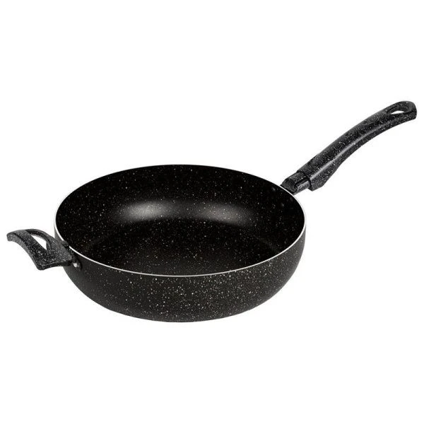 Сотейник 26см алюминий АП Easy Stone Induction без крышки, с 2-мя ручками