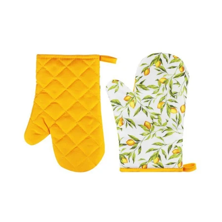 Прихватка-рукавица 27см полиэстер ЛИМОННЫЙ КУРД (12/144) Прихватка-рукавица 27см полиэстер ЛИМОННЫЙ КУРД (12/144)