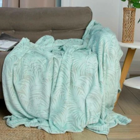 Плед 200*220 микрофибра Caprise зеленый